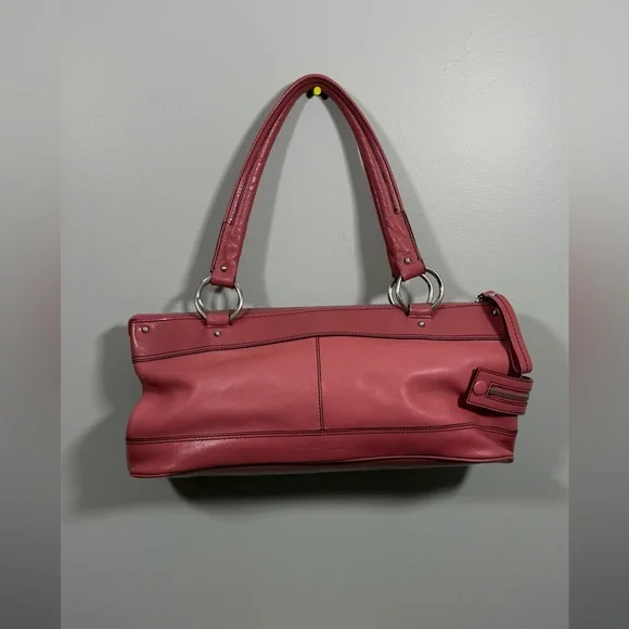 Kenneth Cole Pink Shoulder Bag - Picture 2 of 16